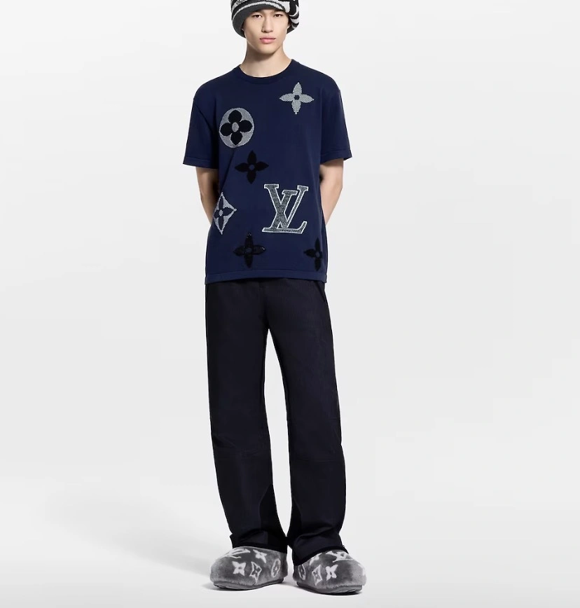 wg.luxury-- 8V Monogram Cotton oversized item:E-F409L1854F